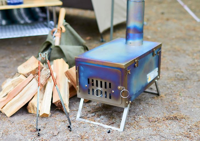 TITAN STOVE】tent-Mark DESIGNSの超軽量＆コンパクトな薪ストーブが