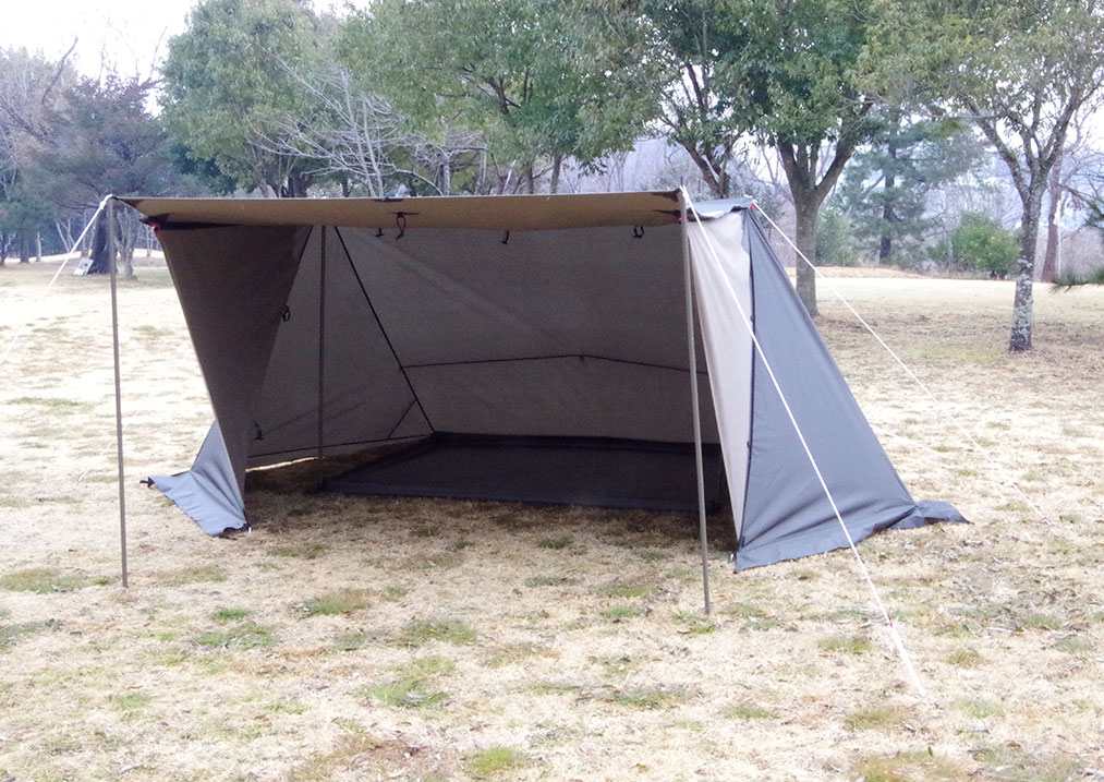 耐水圧1500mmテンマクデザイン　大炎幕