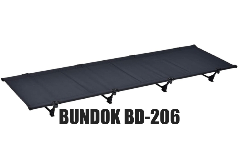 BD-206】BUNDOK(バンドック)の軽量LOWコットがいい感じ！ - Yosocam 