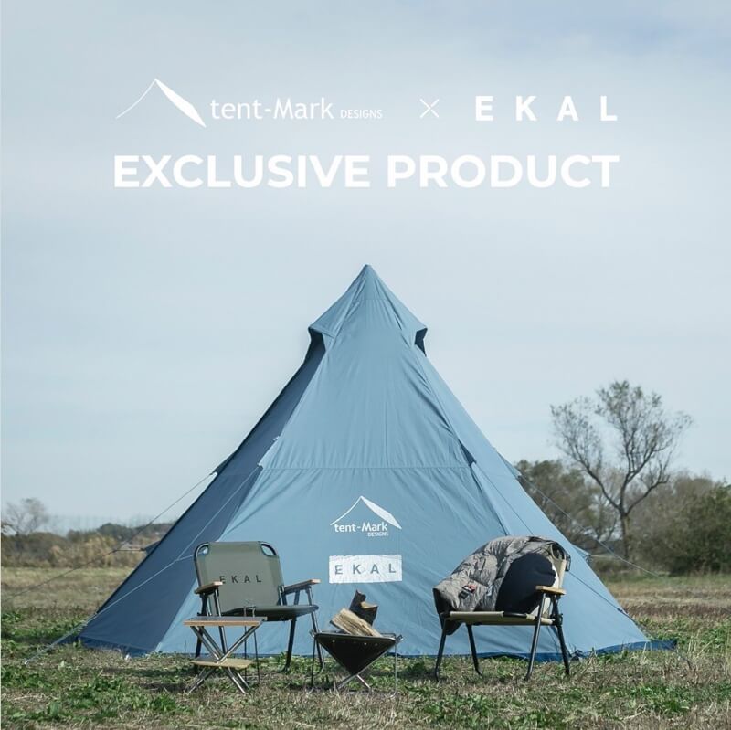 EKAL 別注 サーカス TC DX tent mark design-