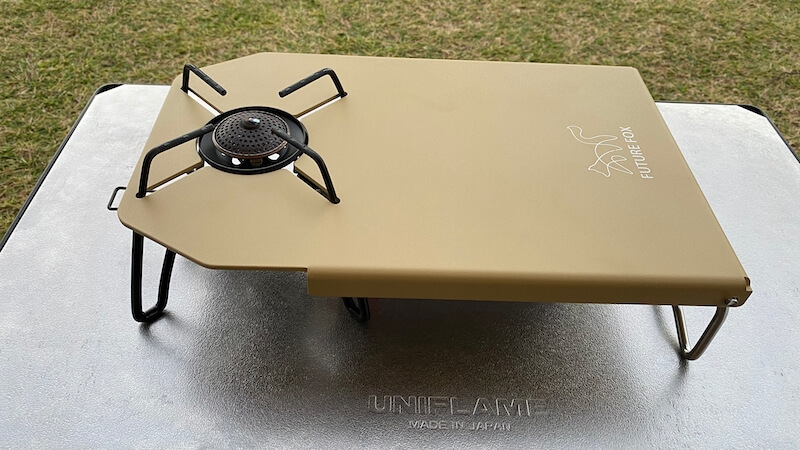 FUTURE FOX ST-310専用 遮熱テーブル レビュー｜あると便利な簡易テーブル - Yosocam (よそキャン)