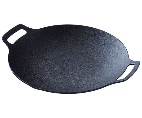 アウトドア 調理器具 JHQ 鉄板マルチグリドル 29cm｜鍋料理や煮込み料理に最適な深型 