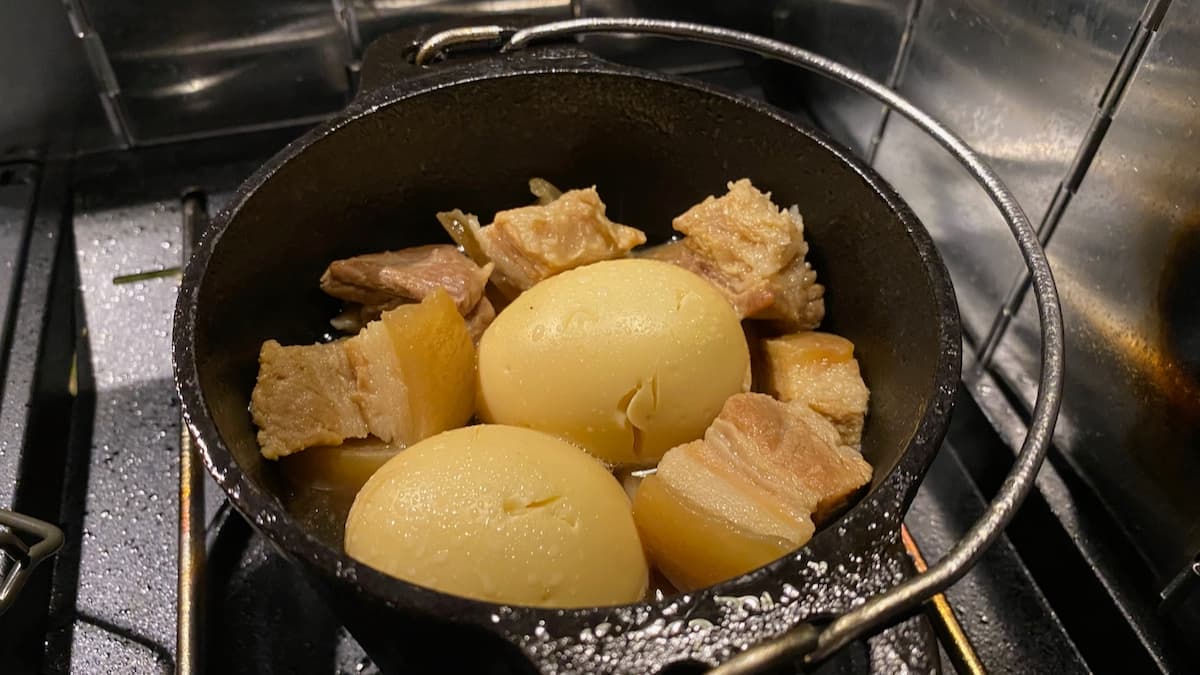 ダイソー ダッチオーブン 煮物3