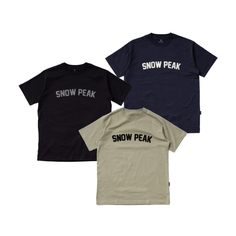 2023雪峰祭秋 snow peak Felt Logo T shirt
